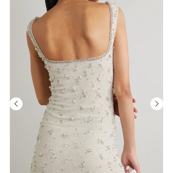 CLIO PEPPIATT Embellished stretch-tulle mini dress - Picture 2 of 8